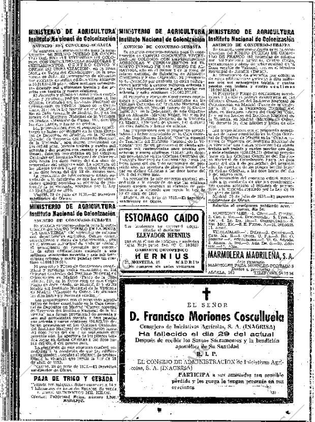 ABC MADRID 31-07-1953 página 28