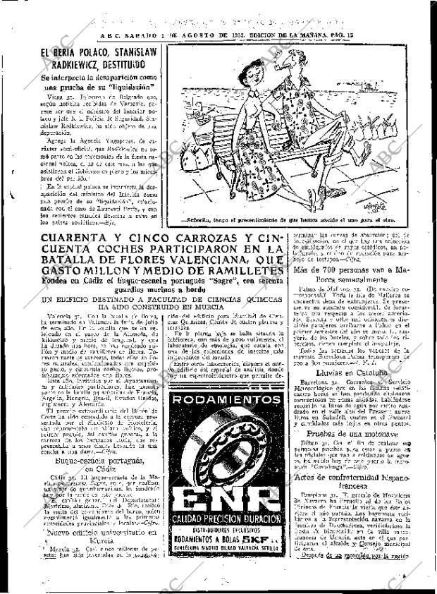 ABC MADRID 01-08-1953 página 15