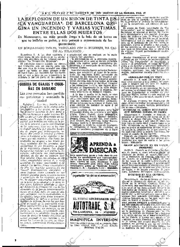 ABC MADRID 06-08-1953 página 17