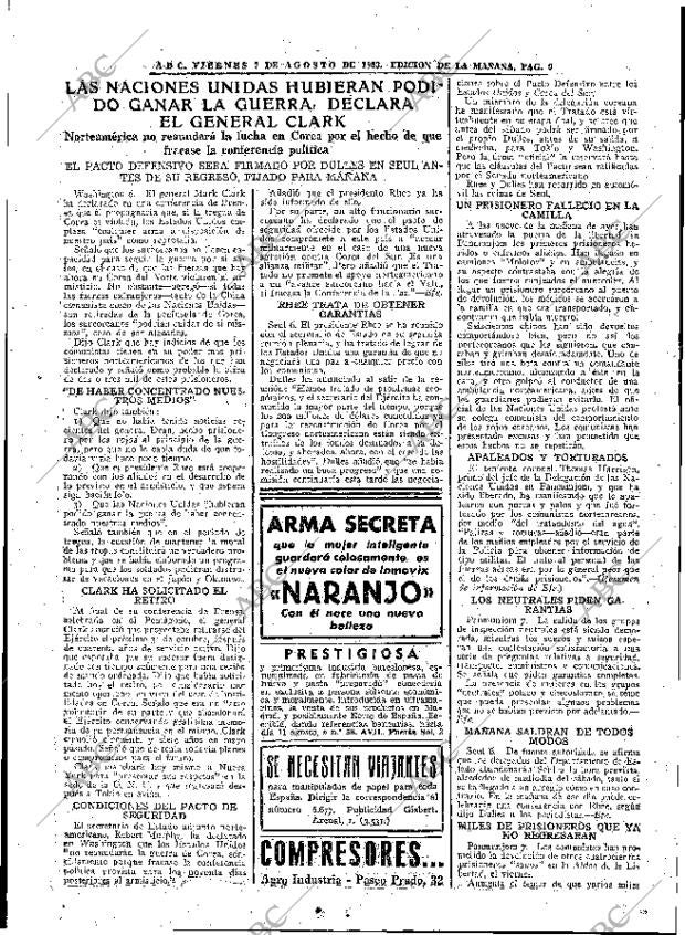 ABC MADRID 07-08-1953 página 9