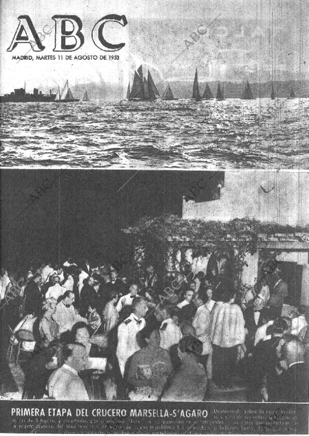 ABC MADRID 11-08-1953 página 1