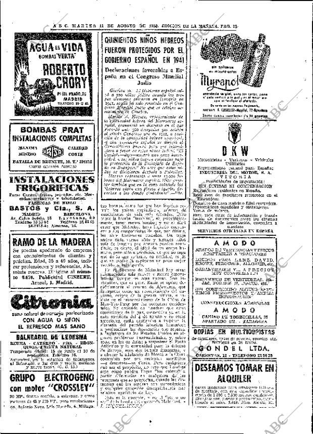ABC MADRID 11-08-1953 página 22