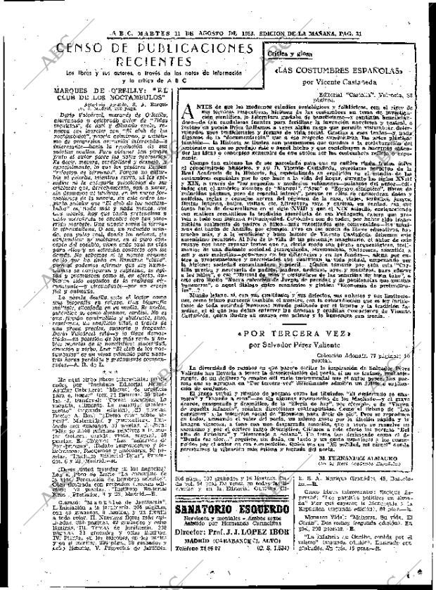 ABC MADRID 11-08-1953 página 31