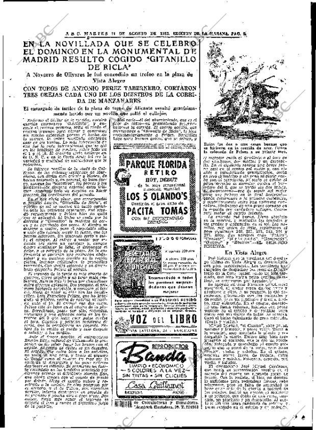 ABC MADRID 11-08-1953 página 33