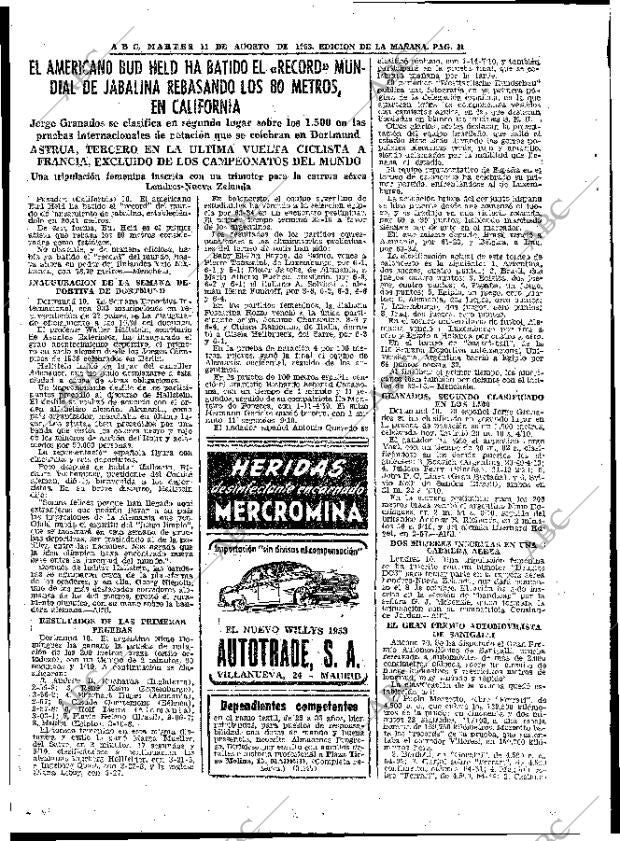 ABC MADRID 11-08-1953 página 36