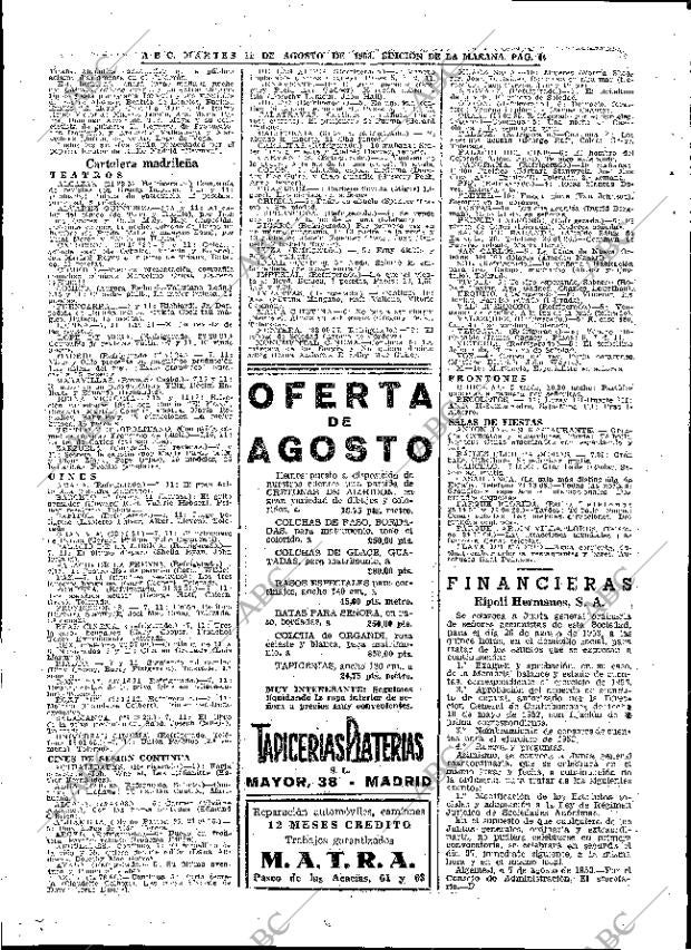 ABC MADRID 11-08-1953 página 40