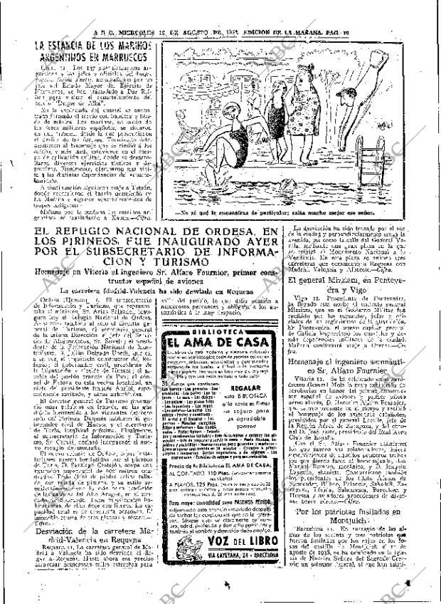 ABC MADRID 12-08-1953 página 19