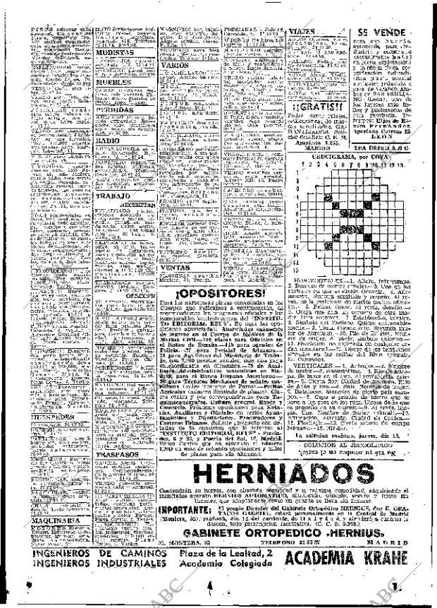 ABC MADRID 12-08-1953 página 28