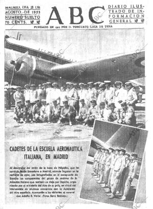 ABC MADRID 13-08-1953 página 1