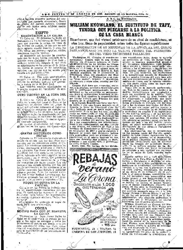 ABC MADRID 13-08-1953 página 13