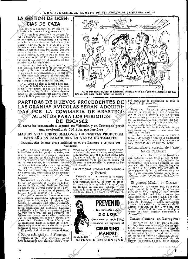 ABC MADRID 13-08-1953 página 17