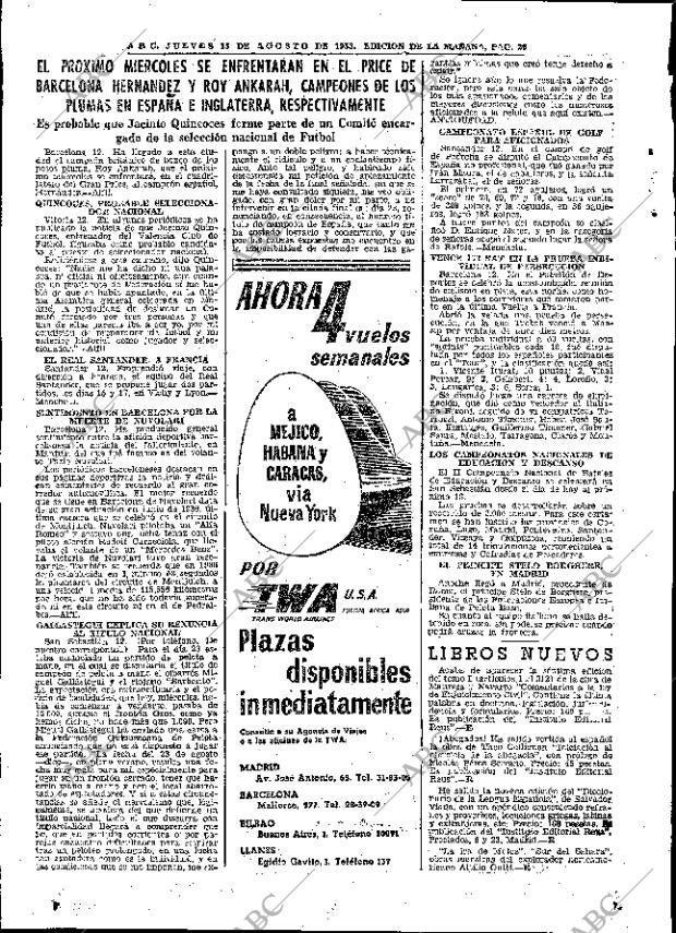 ABC MADRID 13-08-1953 página 26