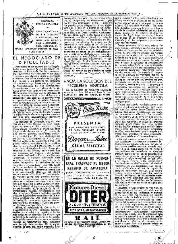 ABC MADRID 13-08-1953 página 8