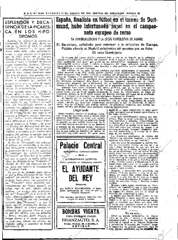 ABC SEVILLA 14-08-1953 página 17