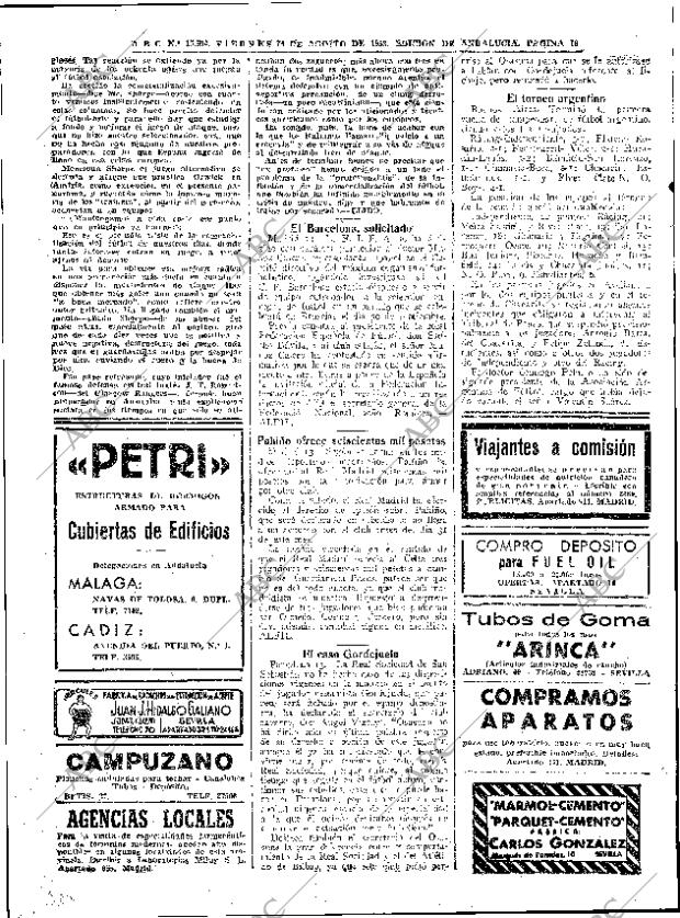 ABC SEVILLA 14-08-1953 página 18