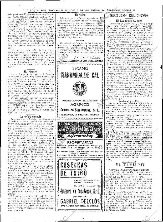 ABC SEVILLA 16-08-1953 página 26