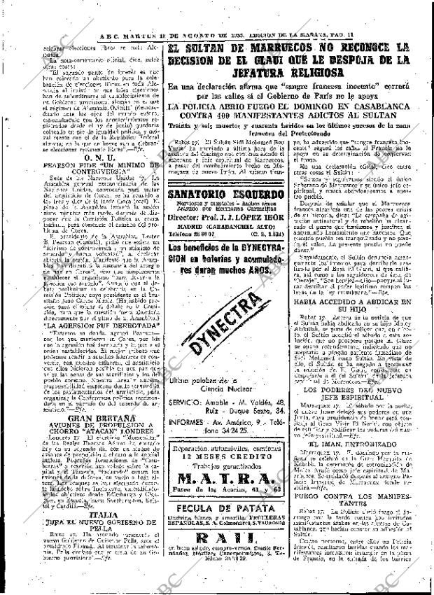 ABC MADRID 18-08-1953 página 11