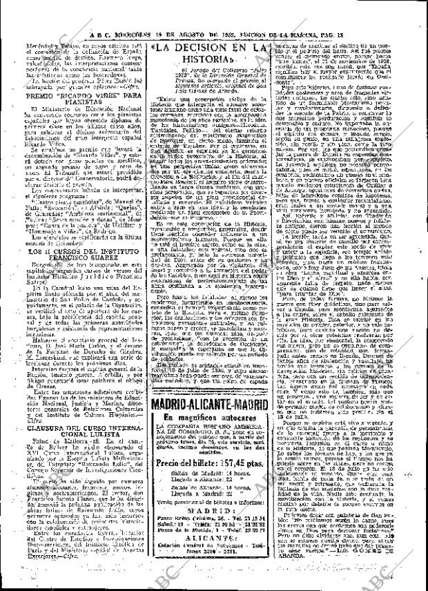 ABC MADRID 19-08-1953 página 18
