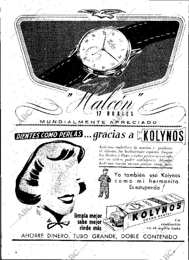 ABC MADRID 19-08-1953 página 2