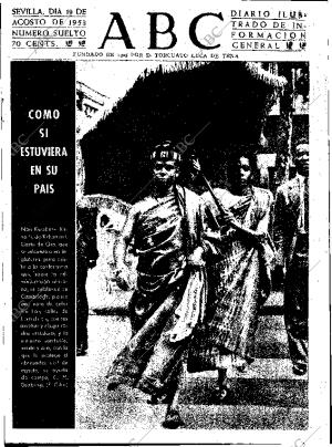 ABC SEVILLA 19-08-1953 página 1