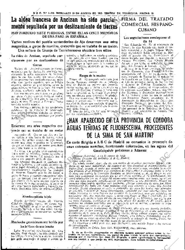 ABC SEVILLA 19-08-1953 página 11