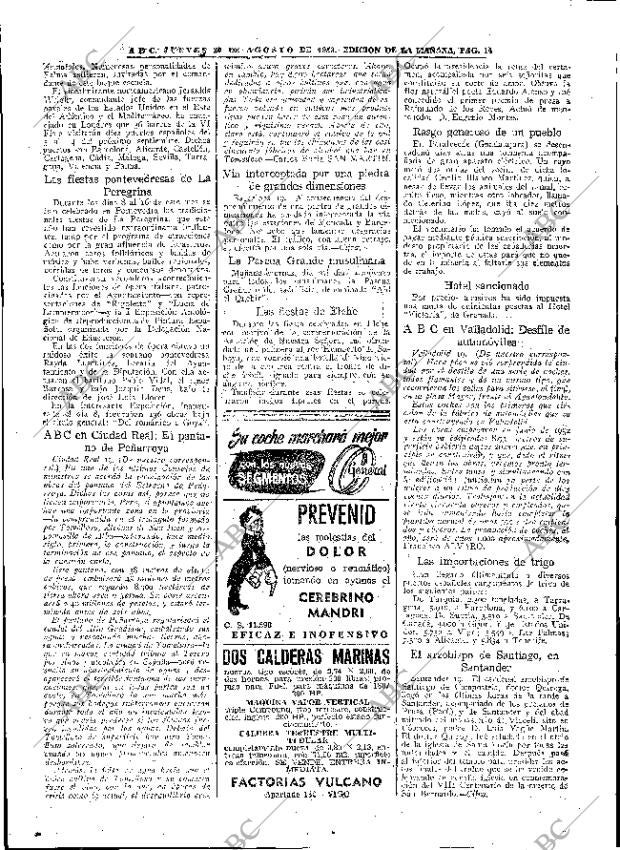 ABC MADRID 20-08-1953 página 14