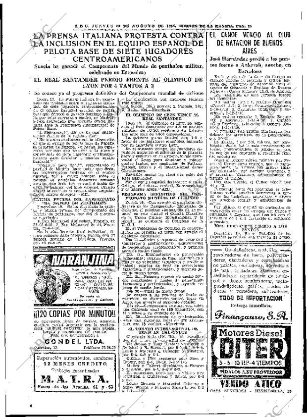 ABC MADRID 20-08-1953 página 19