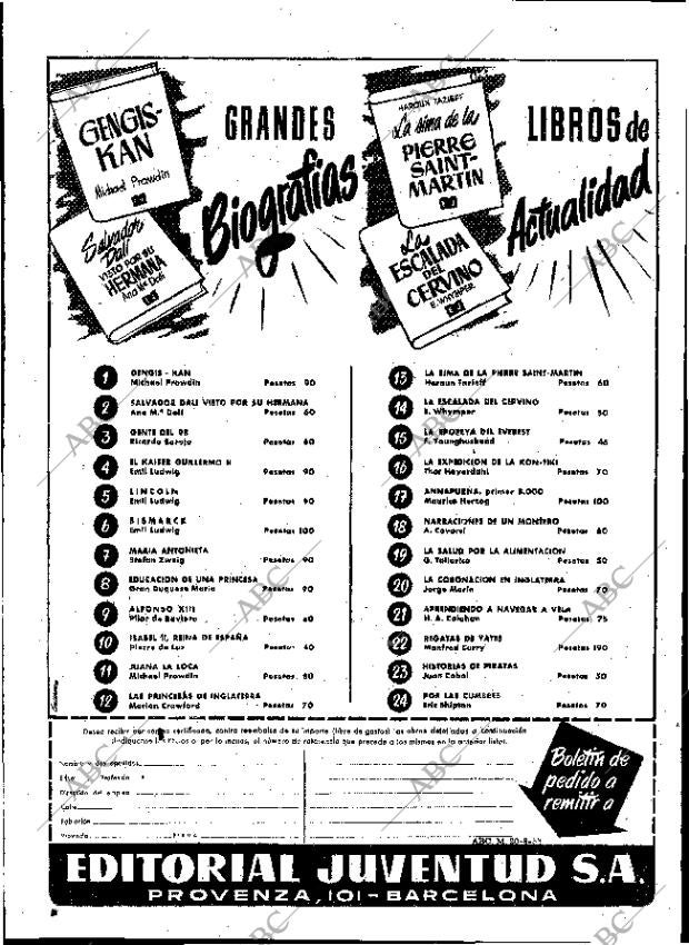 ABC MADRID 20-08-1953 página 26