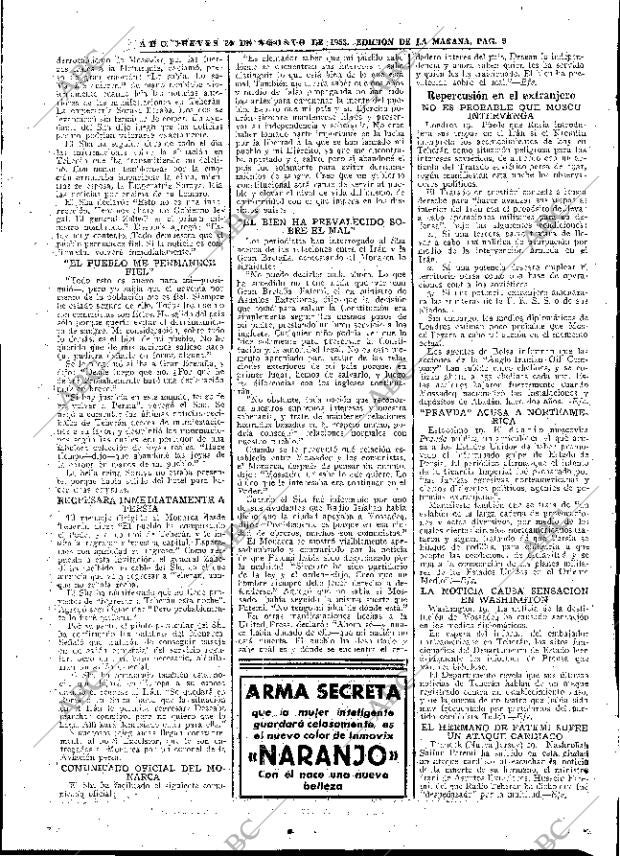 ABC MADRID 20-08-1953 página 9