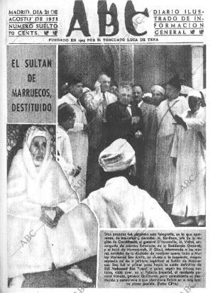 ABC MADRID 21-08-1953 página 1