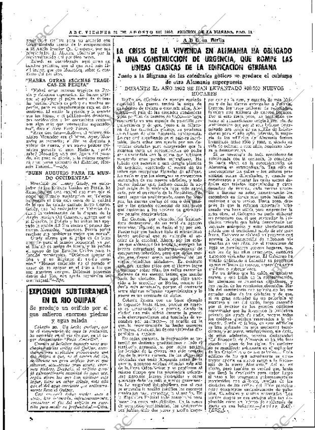 ABC MADRID 21-08-1953 página 11
