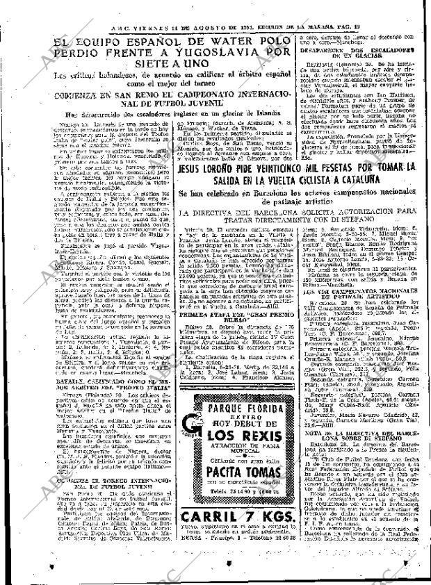 ABC MADRID 21-08-1953 página 19