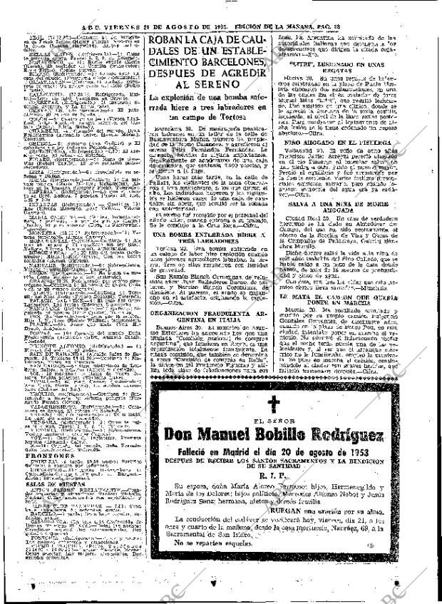 ABC MADRID 21-08-1953 página 22