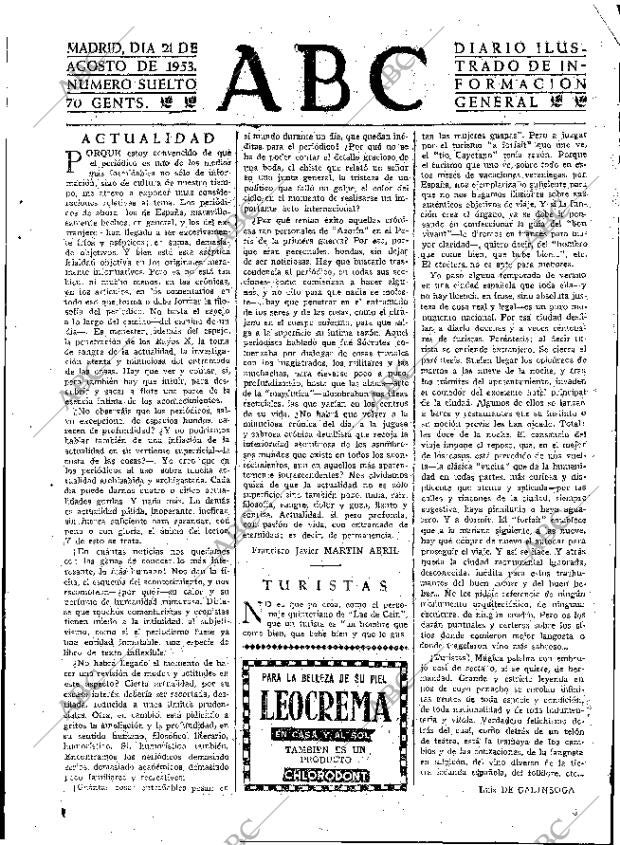ABC MADRID 21-08-1953 página 3