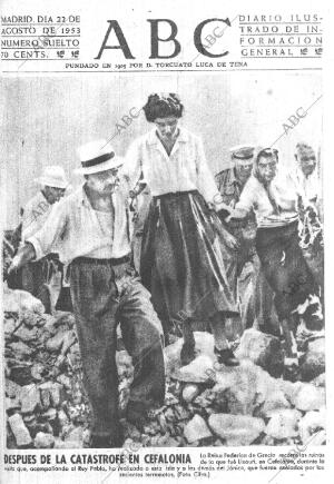 ABC MADRID 22-08-1953 página 1