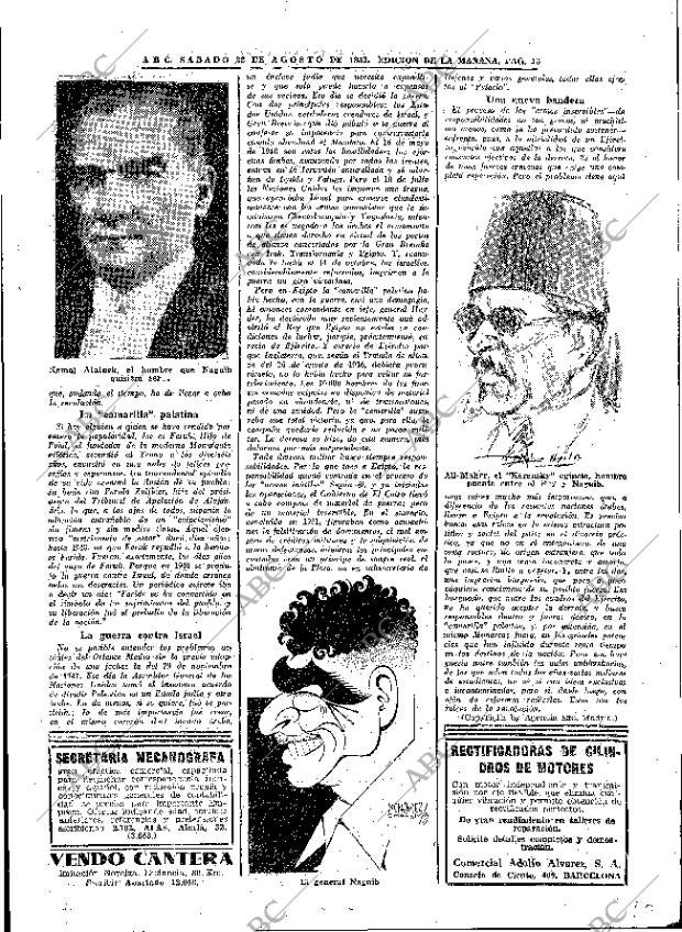 ABC MADRID 22-08-1953 página 13