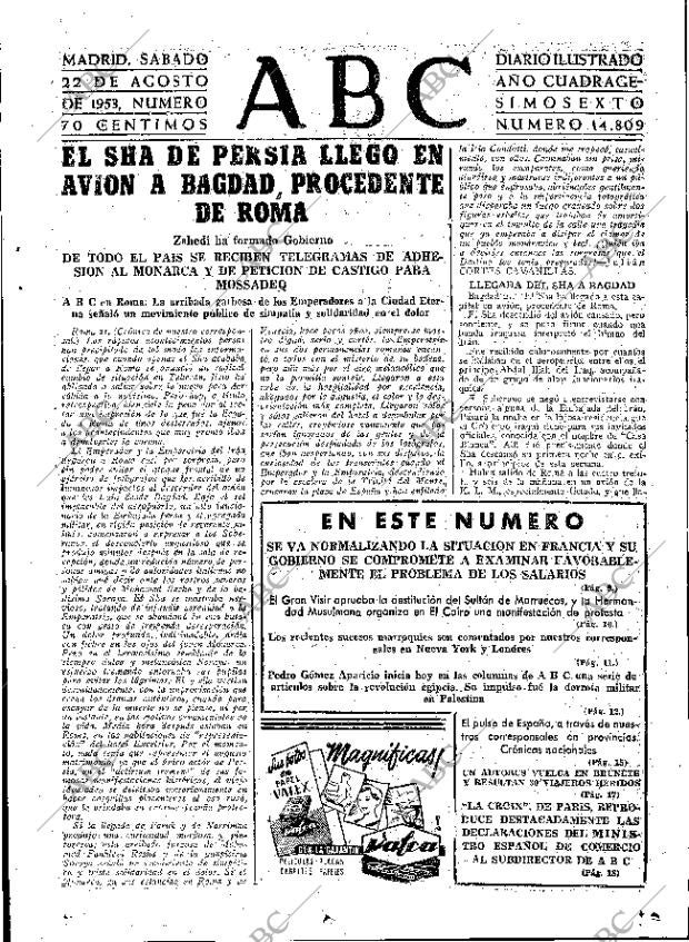 ABC MADRID 22-08-1953 página 7