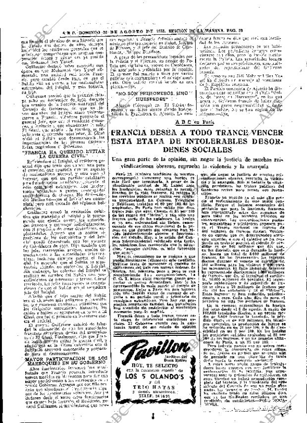 ABC MADRID 23-08-1953 página 22