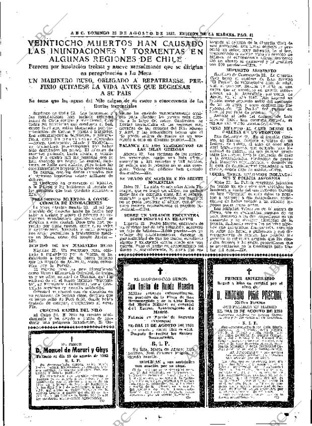 ABC MADRID 23-08-1953 página 37