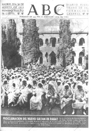 ABC MADRID 26-08-1953 página 1