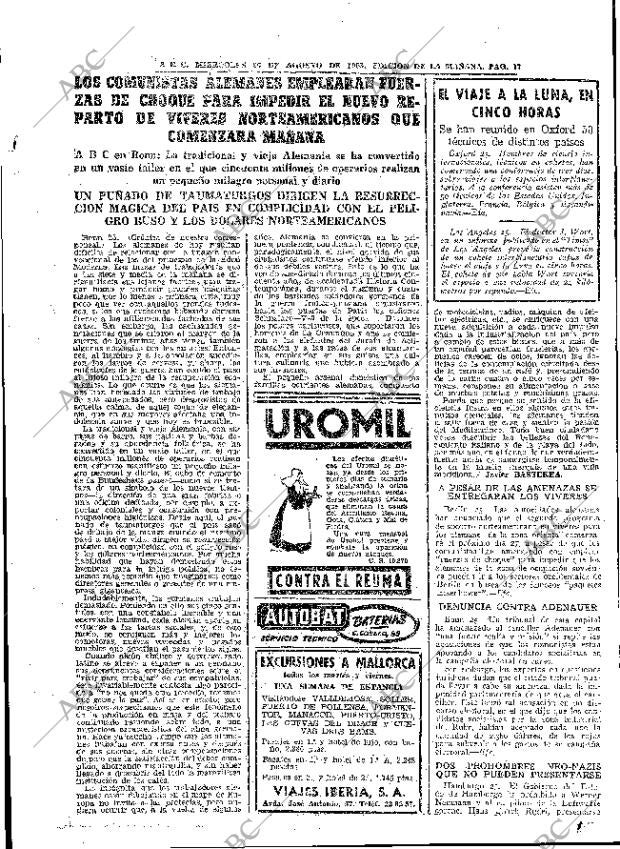 ABC MADRID 26-08-1953 página 17