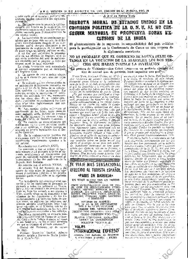 ABC MADRID 28-08-1953 página 16