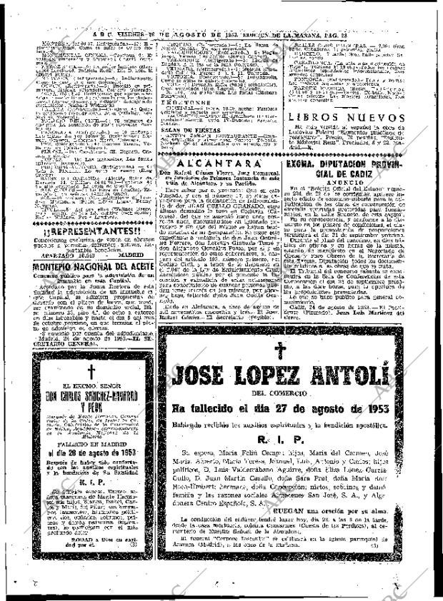ABC MADRID 28-08-1953 página 28