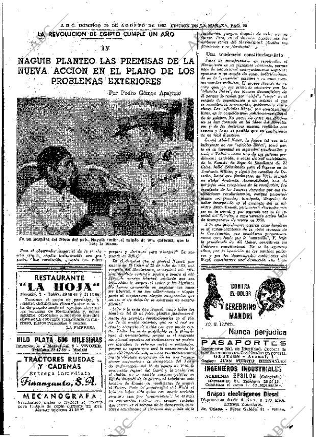 ABC MADRID 30-08-1953 página 28