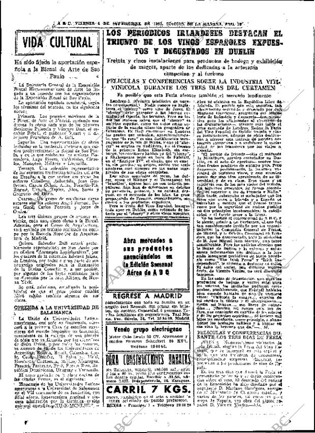 ABC MADRID 04-09-1953 página 16