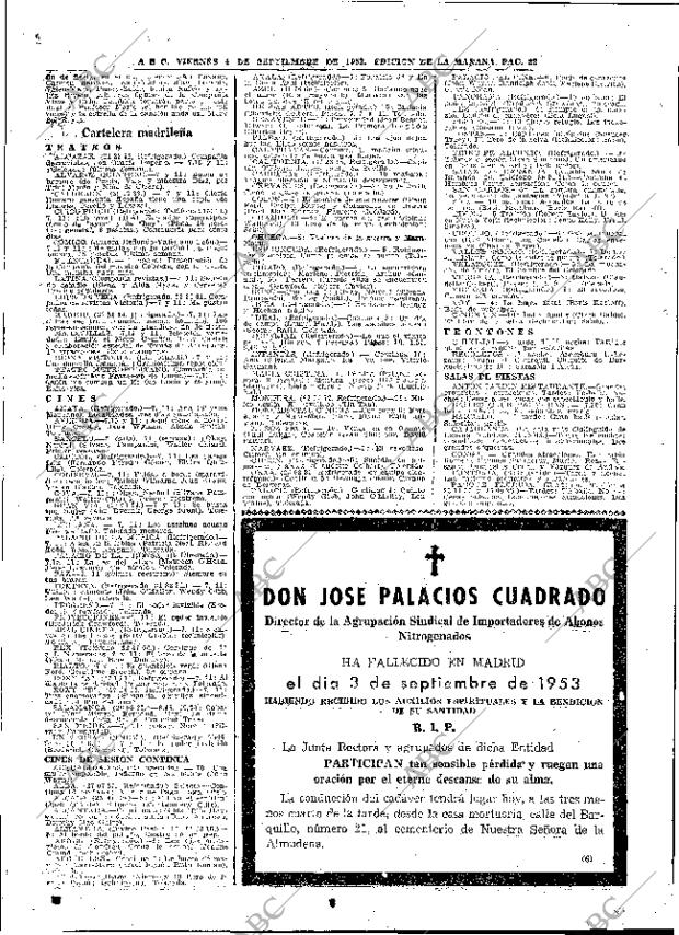 ABC MADRID 04-09-1953 página 22