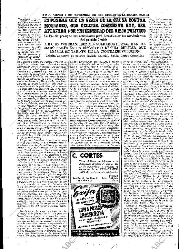 ABC MADRID 05-09-1953 página 11