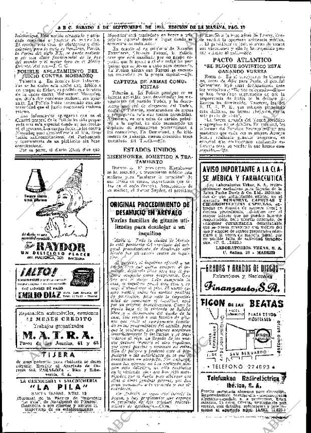 ABC MADRID 05-09-1953 página 12