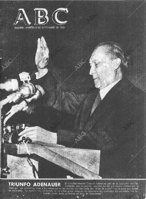 ABC MADRID 08-09-1953 página 1