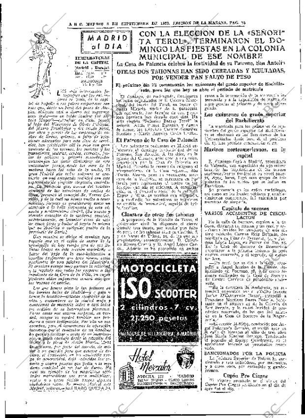 ABC MADRID 08-09-1953 página 25